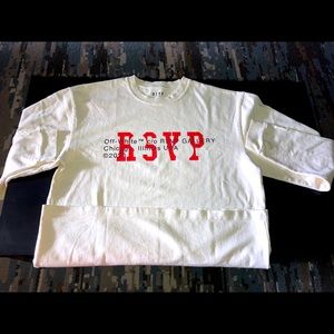 OFF WHITE x RSVP “Holes” Long Sleeve